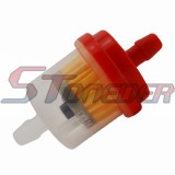 STONEDER Red 11mm Folding Gear Shifter Lever + Gas Fuel Tank Cover Cap + Fuel Filter For 50cc 90cc 110cc 125cc 140cc 150cc 160cc Engine Chinese Pit Dirt Bike Pitsterpro Stomp SSR BSE