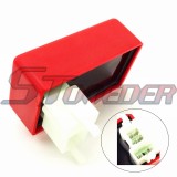 STONEDER Ignition Coil + 6 Pin AC CDI Box + D8TC Spark Plug + Solenoid Relay + Regulator Rectifier For 150cc 200cc 250cc Engine Chinese ATV Quad 4 Wheeler
