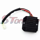 STONEDER Racing Ignition Coil + AC 6 Pin CDI Box + D8TC Spark Plug + Regulator Rectifier + Solenoid Relay For 150cc 200cc 250cc Engine Chinese ATV Quad Motorcycle