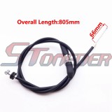 STONEDER 7/8'' 22mm Thumb Throttle Cable Handle Brake Lever Grips Accelerator For Chinese ATV Quad 50cc 70cc 90cc 110cc 125cc