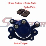 STONEDER Blue Disc Brake Caliper + Brake Pads For Motovox MBX10 MBX11 MBX12 MM-B80 Mini Bike