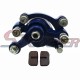 STONEDER Blue Rear Disc Brake Caliper + Brake Pads For 97cc Mini Bike BAJA DoodleBug BLITZ DB30 DB30S DB30R