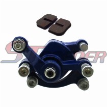 STONEDER Blue Disc Brake Caliper + Brake Pads For Motovox MBX10 MBX11 MBX12 MM-B80 Mini Bike