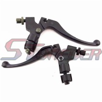 STONEDER Black Left Right Clutch Brake Handle Levers Perch For Honda XR80 XR100 CRF80 CRF100