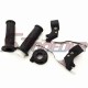 STONEDER 7/8'' 22mm Throttle Housing + Handle Grips + Alloy Brake Lever For 2 Stroke Goped Gas Scooter Minimoto