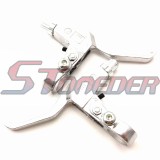 STONEDER 7/8'' 22mm Throttle Handle Grips + Kill Stop Switch + Brake Lever For 47cc 49cc 2 Stroke Pocket Bike Mini Dirt Minimoto Chooper