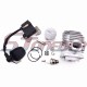 STONEDER 3 Electrode L7T Spark Plug + Ignition Coil + 40mm Cylinder + 10mm Piston Pin For 2 Stroke 47cc Engine Mini Quad ATV Pocket Dirt Bike