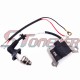 STONEDER Ignition Coil + 3 Electrode L7T Spark Plug For 33cc 43cc 49cc 2 Stroke Engine Gas Scooter Super Mini Moto Pocket Bike Go Kart