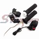 STONEDER 7/8'' 22mm Throttle Handle Grips + Kill Stop Switch + Brake Lever For 2 Stroke 47cc 49cc Minimoto Pocket Bike Mini Dirt Chooper