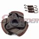 STONEDER Heavy Duty Keyway Clutch With Spare Springs For 2 Stroke 47cc 49cc Engine Chinese Mini Kids Pocket Dirt Bike Crosser ATV Quad