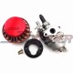 STONEDER 44mm Air Filter + Stack + Carburetor Carb For 2 Stroke 47cc 49cc Engine Mini Moto Kids ATV Quad 4 Wheeler Go Kart