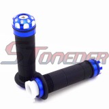 STONEDER Blue Racing Carburetor + 59mm Air Filter + Throttle Hand Grips + Cable + Kill Stop Switch For 2 Stroke 50cc 60cc 66cc 80cc Motorized Bicycle Push Bike