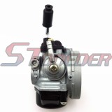 STONEDER Racing Carb Carburetor + Gold 59mm Air Filter + Jets For 2 Stroke Gas Motorized Bicycle Push Bike 49cc 50cc 60cc 66cc 80cc