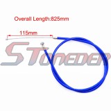 STONEDER Blue Gas Throttle Cable + Carburetor Carb + Fuel Line Hose Filter For 2 Stroke Engine Mini Dirt Pocket Bike Moto 47cc 49cc