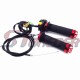 STONEDER Red Handle Grips + Throttle Cable + Kill Stop Switch For 2 Stroke Gas Motorized Bicycle Push Bike 49cc 50cc 60cc 66cc 80cc