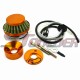 STONEDER Gomd 44mm Air Filter + Adapter Vstack + Fuel Filter Hose For Mini ATV Dirt Bike Pocket Bike Big Foot Goped Gas Scooter
