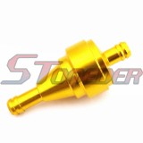 STONEDER Gold Racing Carb Carburetor 58mm Air Filter Fuel Filter For 2 Stroke 49cc 50cc 60cc 66cc 80cc Engine Gas Motorized Bicycle Push Bike