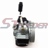 STONEDER Blue Racing Carb Carburetor 58mm Air Filter Jets For 49cc 50cc 60cc 66cc 80cc 2 Stroke Engine Gas Motorized Bicycle Push Bike