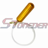 STONEDER Gold Aluminum Boost Power Bottle + Intake Pipe Gasket For 47cc 49cc 2 Stroke Mini ATV Quad Dirt Pocket Bike