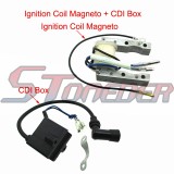 STONEDER CDI Box Ignition Coil Magneto For 2 Stroke 50cc 60cc 66cc 80cc Engine Motorized Bicycle Push Bike