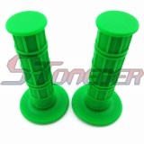 STONEDER Green CNC Aluminum Fuel Tank Cap Cover + Throttle Handle Grips For Chinese Pit Dirt Motor Trail Bike 50cc 70cc 90cc 110cc 125cc 140cc 150cc 160cc TTR YCF GPX