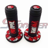 STONEDER 1/4 Turn Aluminum Twsit Handle Throttle + Handle Grips + 108mm 990mm Throttle Cable For 50cc 70cc 90cc 110cc 125cc 140cc 150cc 160cc Pit Dirt Trail Motor Bike Kayo SDG Taotao Apollo IMR