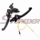 STONEDER Alloy Folding Brake Clutch Lever + 108mm 990mm Gold Throttle Cable For Chinese Pit Dirt Bike XR50 SSR YCF SDG Apollo 50cc 70cc 90cc 110cc 125cc 140cc 150cc 160cc