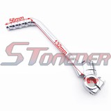 STONEDER 11mm Aluminum Folding Gear Shifter Lever + 16mm Steel Kick Starter Lever For Chinese Pit Dirt Trail Bike Coolster Roketa DHZ 140cc 150cc 160cc