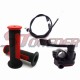 STONEDER Alloy Thumb Throttle + Throttle Cable + Handle Grips For ATV Quad 50cc 70cc 90cc 110cc 125cc 150cc 200cc 250cc Taotao Sunl Kazuma Roketa