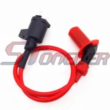 STONEDER 6 Pin Racing Adjuster AC CDI Box + Ignition Coil For 50cc 125cc 150cc ATV Quad 4 Wheeler GY6 Scooter Moped