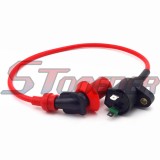 STONEDER 6 Pin Racing Adjuster AC CDI Box + Ignition Coil + 3 Electrode A7TC Spark Plug For 50cc 125cc 150cc ATV Quad 4 Wheeler GY6 Scooter Moped