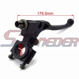 STONEDER Aluminum Clutch Lever + Red Clutch Cable For Chinese 50cc 70cc 90cc 110cc 125cc 140cc 150cc 160cc Pit Dirt Motor Trail Bike Motorcycle Kayo Thumpstar SDG