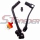 STONEDER 16mm Kick Starter Lever + Folding 11mm Gear Shifter Lever + Fuel Tank Cap Vent Breather + Fuel Filter For 140cc 150cc 160cc Engine Chinese Pit Dirt Bike Lifan YX CRF50 CRF70 SSR TTR