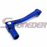 STONEDER Blue Folding 11mm Gear Shifter Lever + Gas Fuel Tank Cap Cover + Fuel Fiter For Chinese 50 70cc 90cc 110cc 125cc 140cc 150cc 160cc Pit Dirt Bike SSR CRF50 SDG Taotao Kayo