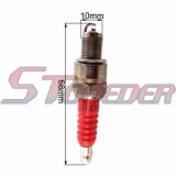 STONEDER Magneto Stator + Racing Ignition Coil + 6 Pin AC CDI Box + A7TC Spark Plug For Chinese GY6 49cc 50cc Engine Moped Scooter
