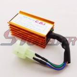 STONEDER Magneto Stator + Racing Ignition Coil + 6 Pin AC CDI Box For Chinese GY6 125cc 150cc Engine ATV Quad 4 Wheeler Moped Scooter
