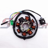 STONEDER Magneto Stator + Racing Ignition Coil + 6 Pin AC CDI Box For Chinese GY6 125cc 150cc Engine ATV Quad 4 Wheeler Moped Scooter