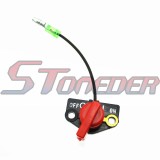 STONEDER On Off Kill Engine Stop Switch For EY15 EY20 EY28 EY27 EX13 EX17 EX21 EX27 EX30 EX35 EX40 EH36 EH41 Engine