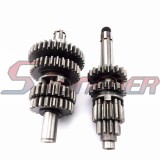 STONEDER Motorcycle YX140 YX150 YX160 Transmission Gear Box Main Counter Shaft For Chinese YX 140cc 150cc 160cc Engine Pit Dirt Bike Motocross