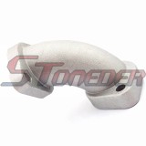 STONEDER 27mm Angled 0° YX-06 Inlet Intake Manifold Pipe For YX 125cc 140cc 150cc 160cc Engine Pit Dirt Motor Bike Motorcycle