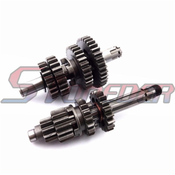 STONEDER Motorcycle YX140 YX150 YX160 Transmission Gear Box Main Counter Shaft For Chinese YX 140cc 150cc 160cc Engine Pit Dirt Bike Motocross