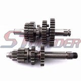 STONEDER Motorcycle YX140 YX150 YX160 Transmission Gear Box Main Counter Shaft For Chinese YX 140cc 150cc 160cc Engine Pit Dirt Bike Motocross