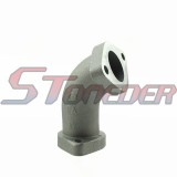STONEDER 26mm Manifold Intake Pipe Inlet For Chinese 110cc 125cc 140cc 150cc Pit Dirt Bike Lifan YX Piranha Explorer Lucky MX SSR IMR