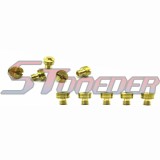 STONEDER #88 90 95 98 100 105 110 115 120 125 Large Round Carb Main Jets For Mikuni Carburetor VM22 VM24 VM26 VM30 Carb 125cc 140cc 150cc 160cc 200cc 250cc Engine Pit Dirt Bike Motorcycle