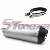 STONEDER 38mm Mute Silence Quiet Muffler For 125cc 140cc 150cc 160cc Pit Dirt Bike Motorcycle Motocross