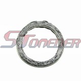 STONEDER ID=30mm OD=38mm Exhaust Pipe Gasket For 200cc 250cc Pit Dirt Bike ATV Quad 4 Wheeler Motorcycle Scooter Moped