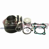STONEDER 58.5mm Big Bore Cylinder Kit For Chinese Scooter Moped 157QMJ GY6 150cc 155cc