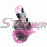STONEDER PWM 38mm Carburetor Carb For 125cc 140cc 150cc 160cc 200cc 250cc 2 Stroke Racing PWM38 Carb Scooter Moped ATV Motorcycle Motocross