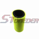 STONEDER Dual Stage Air Filter Cleaner For Yamaha Rhino 660 (YXR660) 2004 2005 2006 2007 Rhino 450 (YXR450) 2006 2007 2008 2009 Replace 5UG-E4451-00-00