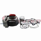 STONEDER 50mm Cylinder 100cc Big Bore Kit For 139QMB GY6 50cc 80cc Moped Scooter ATV Quad